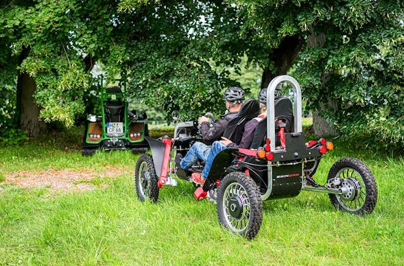 Swincar Tandem Tour für 2 Stiege (30 Min.)