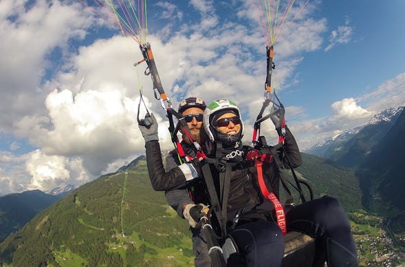 Gleitschirm Tandemflug Schruns