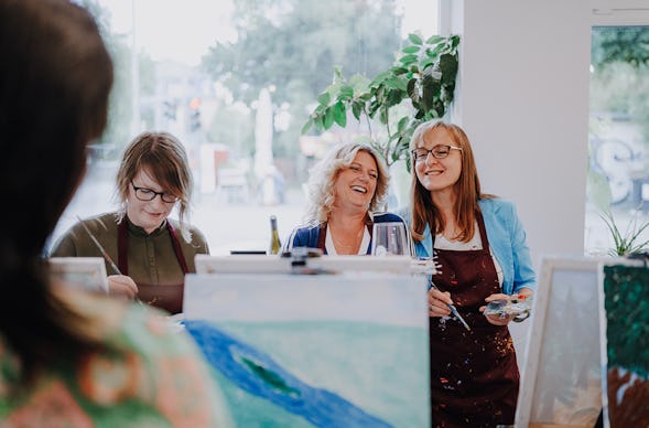 Weinprobe & Malsession Frankfurt (Ginnheim)