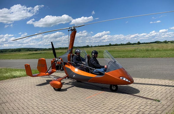 Tragschrauber selber fliegen Mosbach (45 Min.)