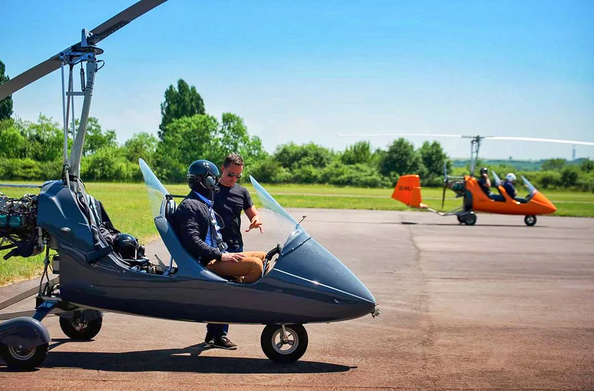 Tragschrauber selber fliegen Heubach (60 Min.) - 4