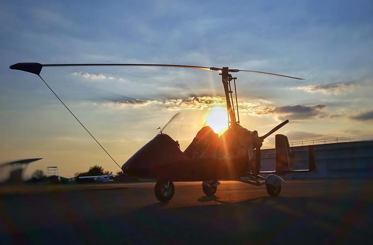 Tragschrauber selber fliegen Rheine (60 Min.) - 1