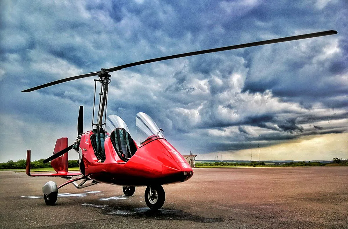 Tragschrauber selber fliegen Rheine (60 Min.) - 4