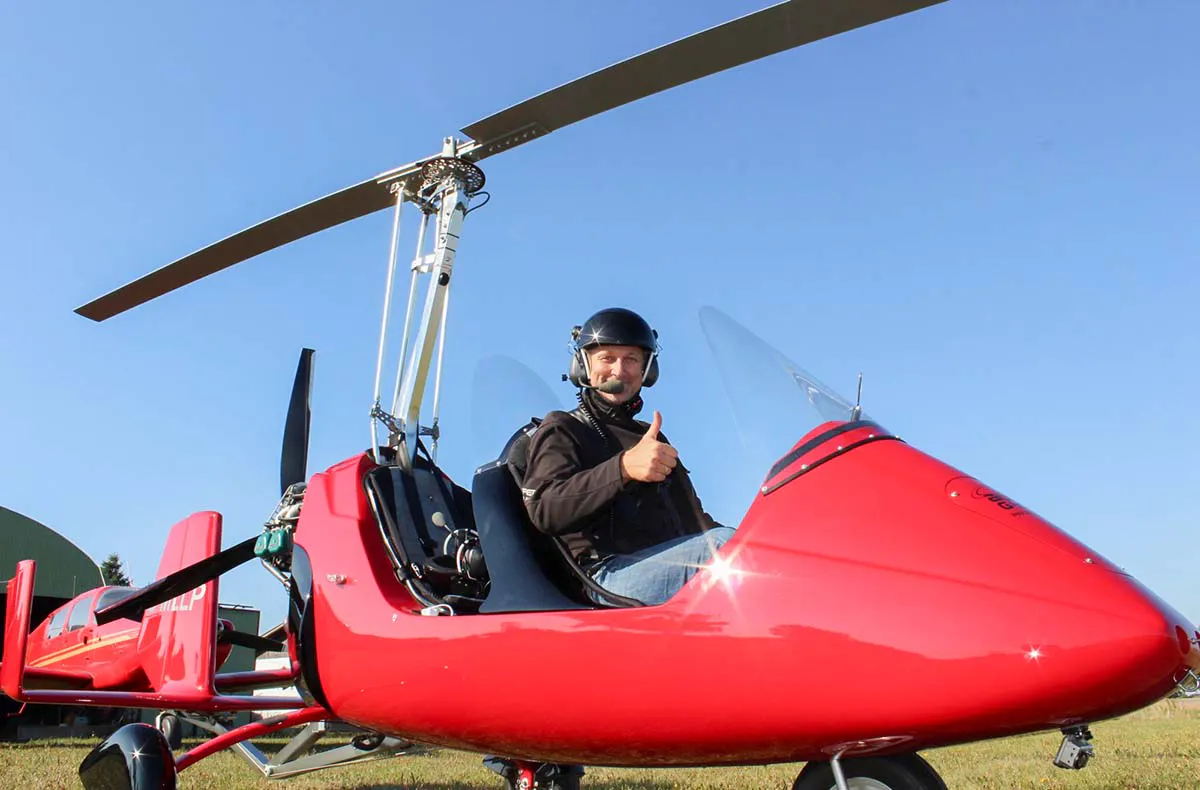 Tragschrauber Rundflug Grube (1 Std.) - 2