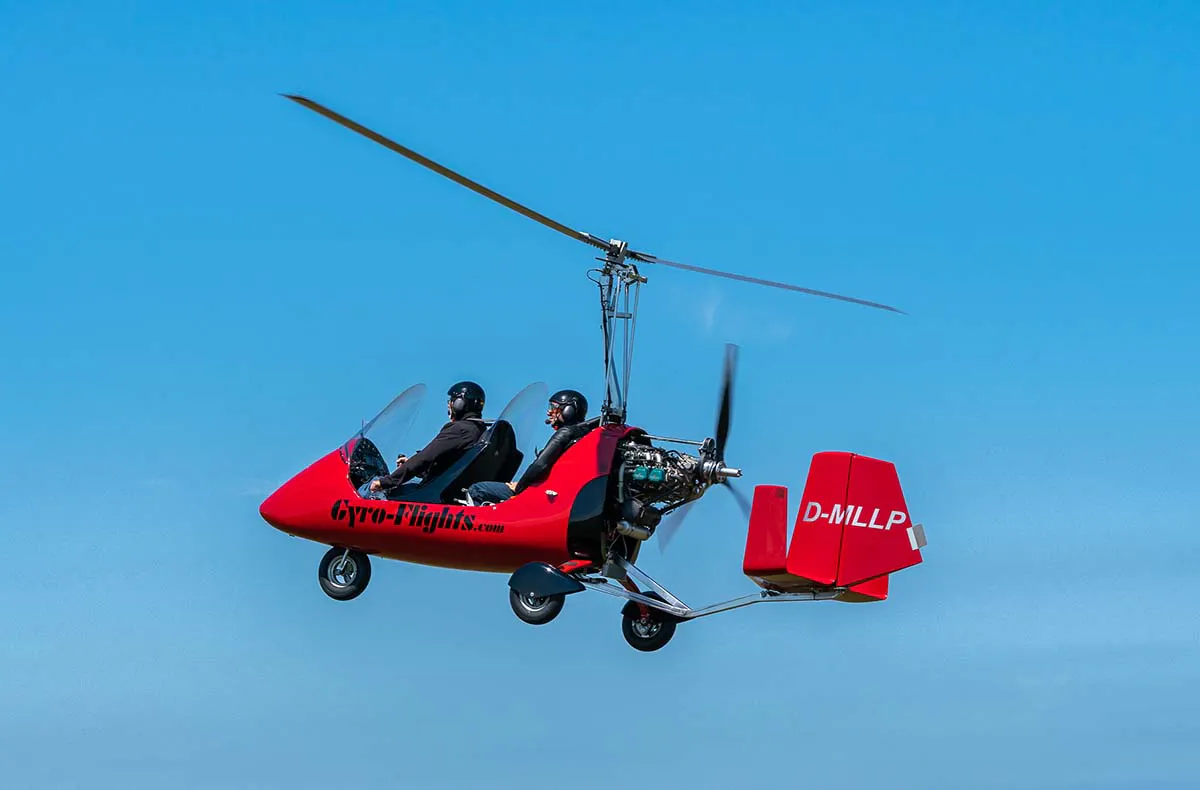 Tragschrauber Rundflug Grube (1 Std.) - 3