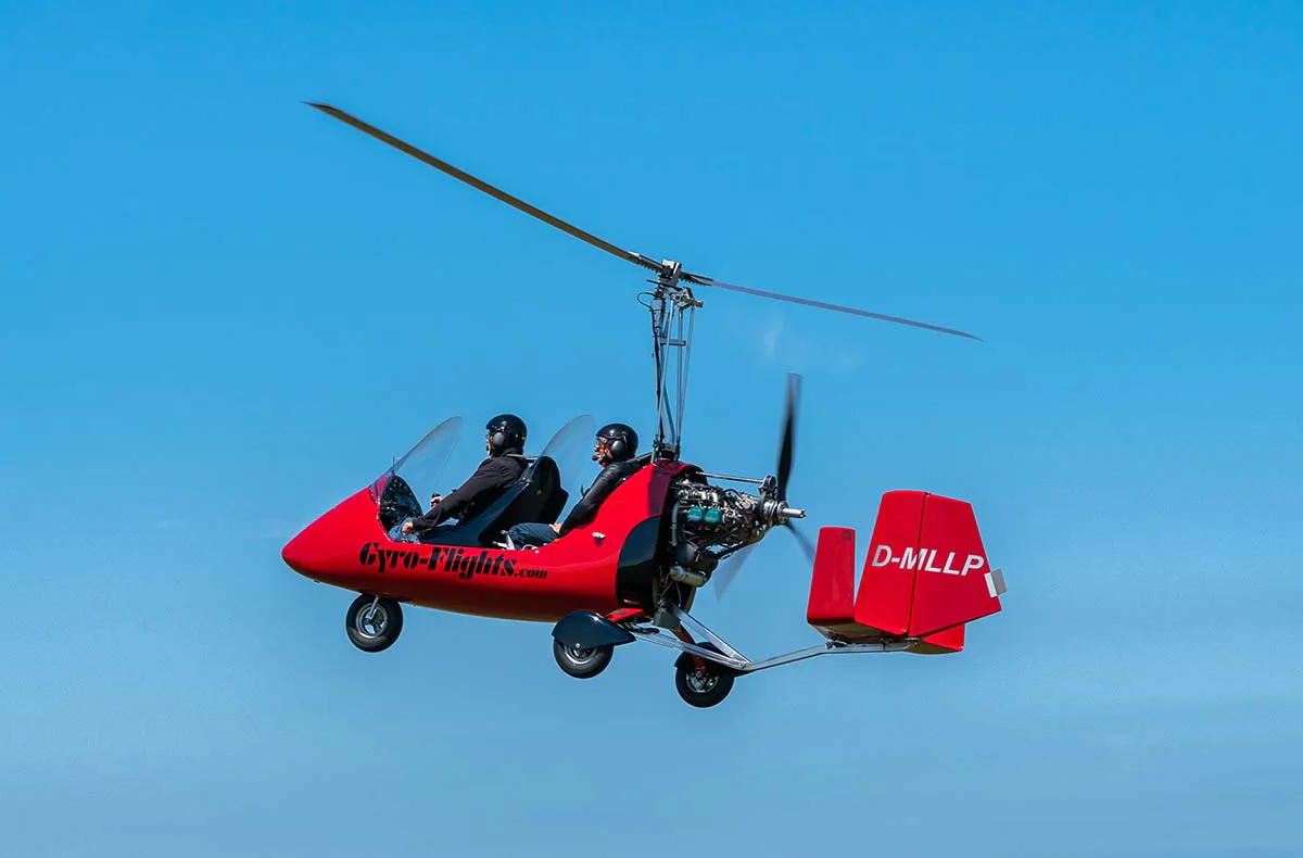 Tragschrauber Rundflug Grube (1 Std.) - 3