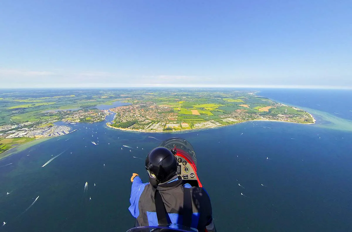 Tragschrauber Rundflug Grube (1 Std.) - 1