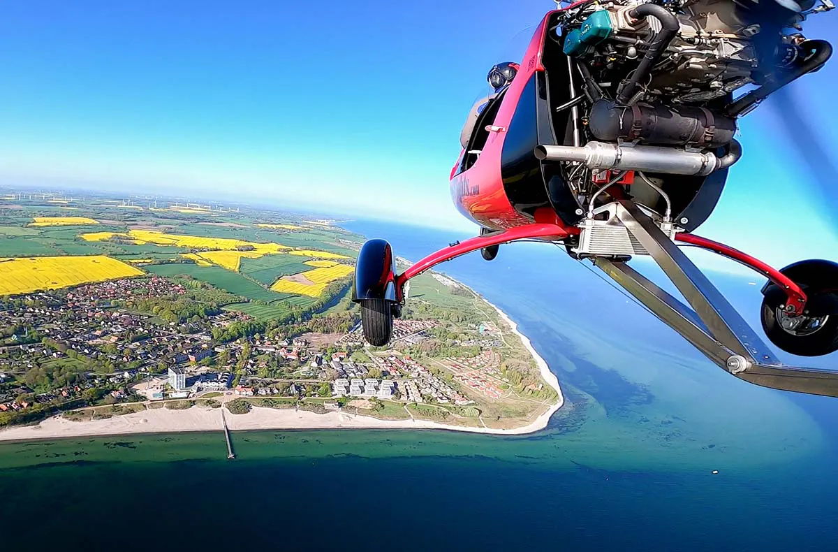 Tragschrauber Rundflug Grube (1 Std.) - 5