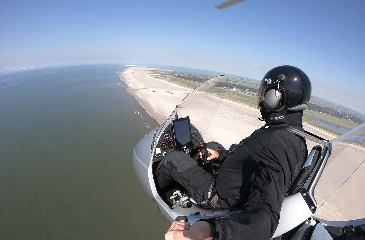 Tragschrauber Rundflug Heide/Büsum (30 Min.) - 3