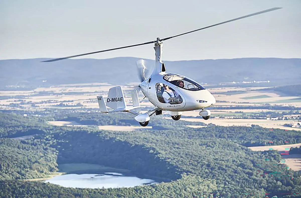Tragschrauber Rundflug Heubach (60 Min.) - 2