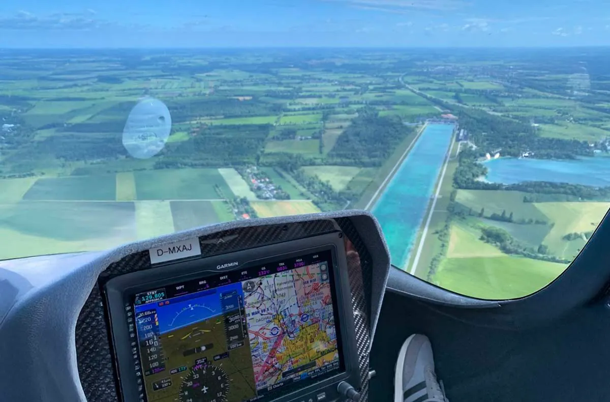 Tragschrauber Rundflug über München (80 Min.) - 2