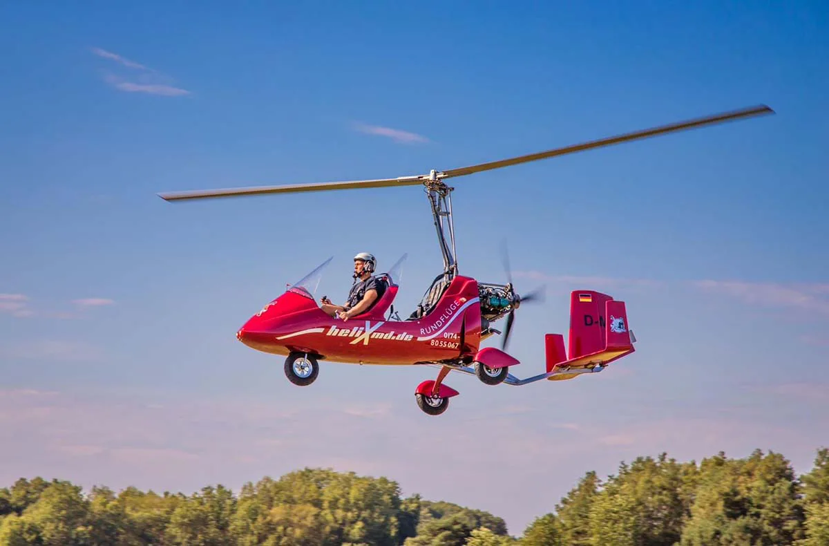 Tragschrauber selber fliegen Magdeburg (30 Min.) - 2