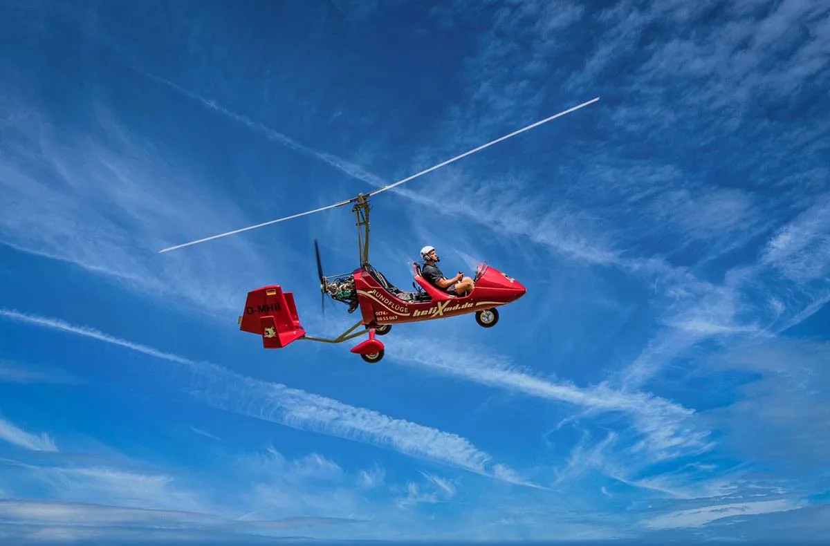 Tragschrauber selber fliegen Magdeburg (30 Min.) - 1