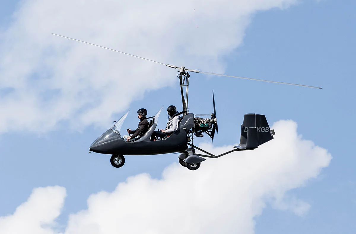 Tragschrauber selber fliegen Hockenheim (60 Min.) - 3