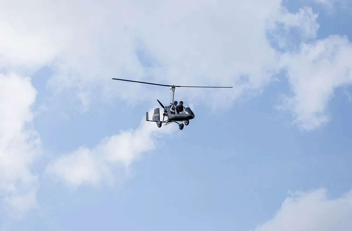 Tragschrauber selber fliegen Hockenheim (30 Min.) - 5