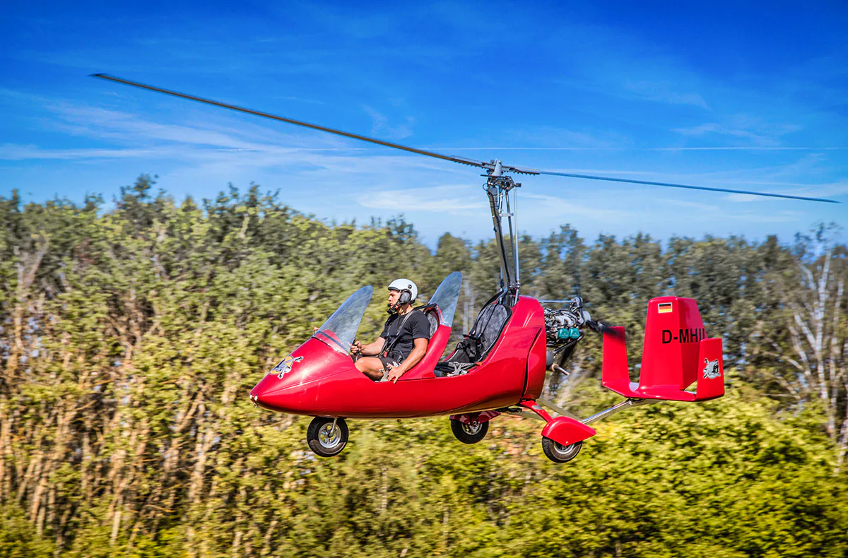 Tragschrauber selber fliegen Magdeburg (60 Min.) - 1