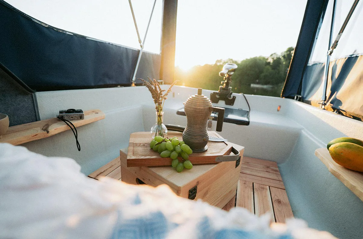 Übernachten im Campingboot Entenkoje Buckow für 2 (1 Nacht) - 3