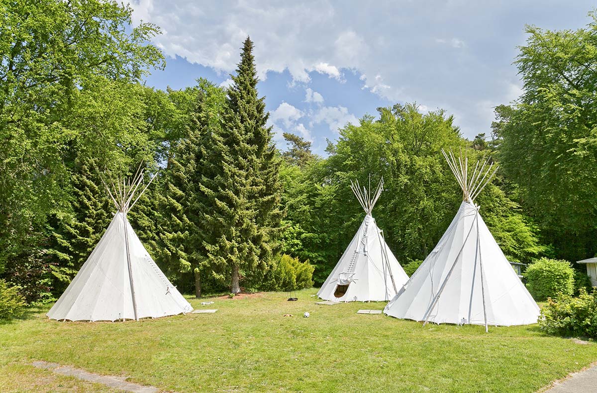 Außergewöhnlich Übernachten im Tipi Bleckede für 2 (1 Nacht)