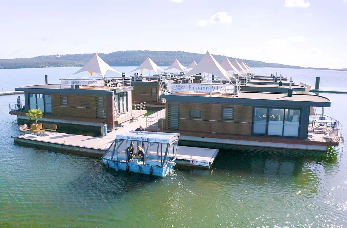 Romantikurlaub in der Wasservilla für 2 (2 Nächte) auf dem Brombachsee - 6