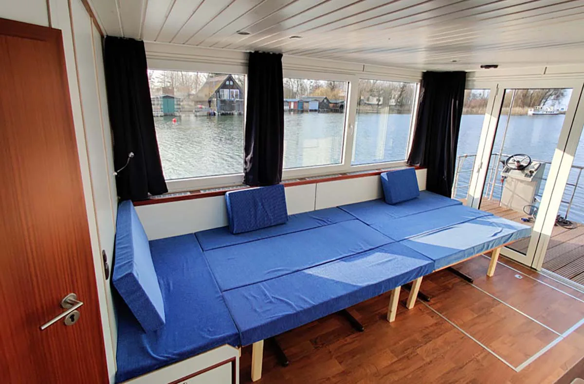 Übernachtung auf dem Hausboot mit Sauna Rechlin (3 Nächte) - 2
