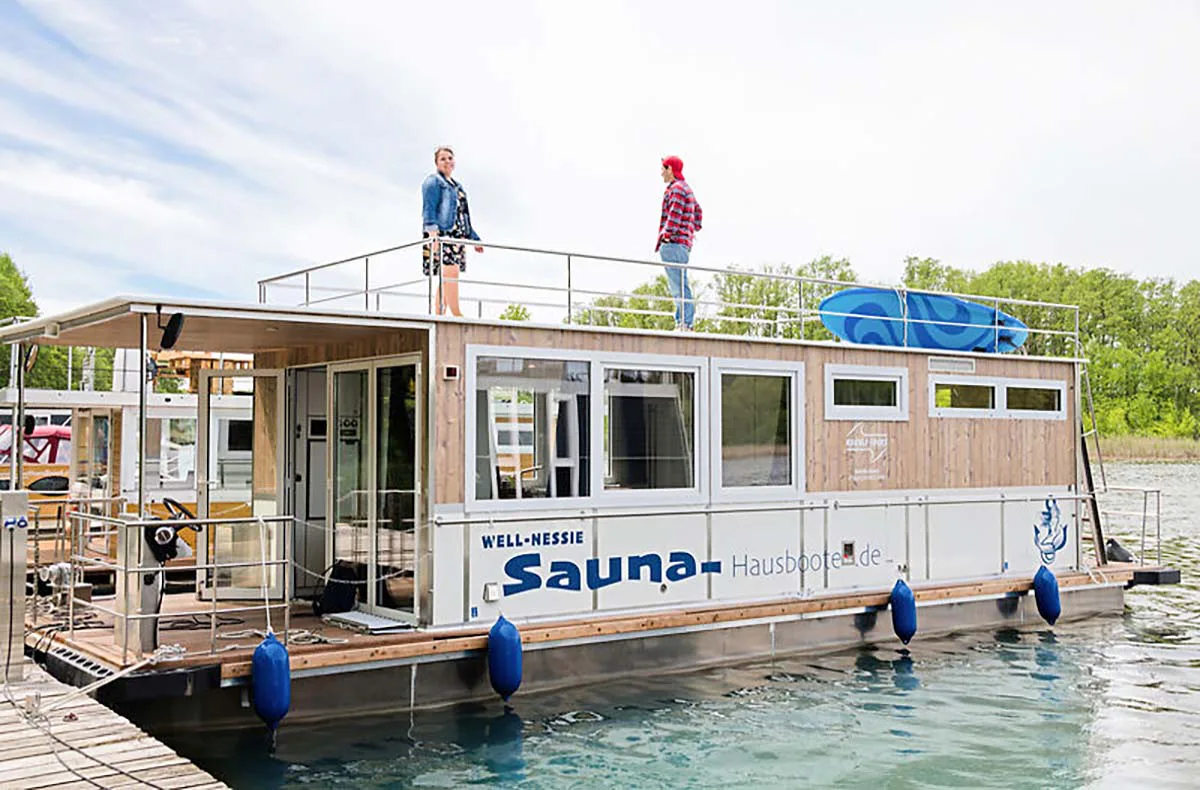 Übernachtung auf dem Hausboot mit Sauna Rechlin (3 Nächte) - 9