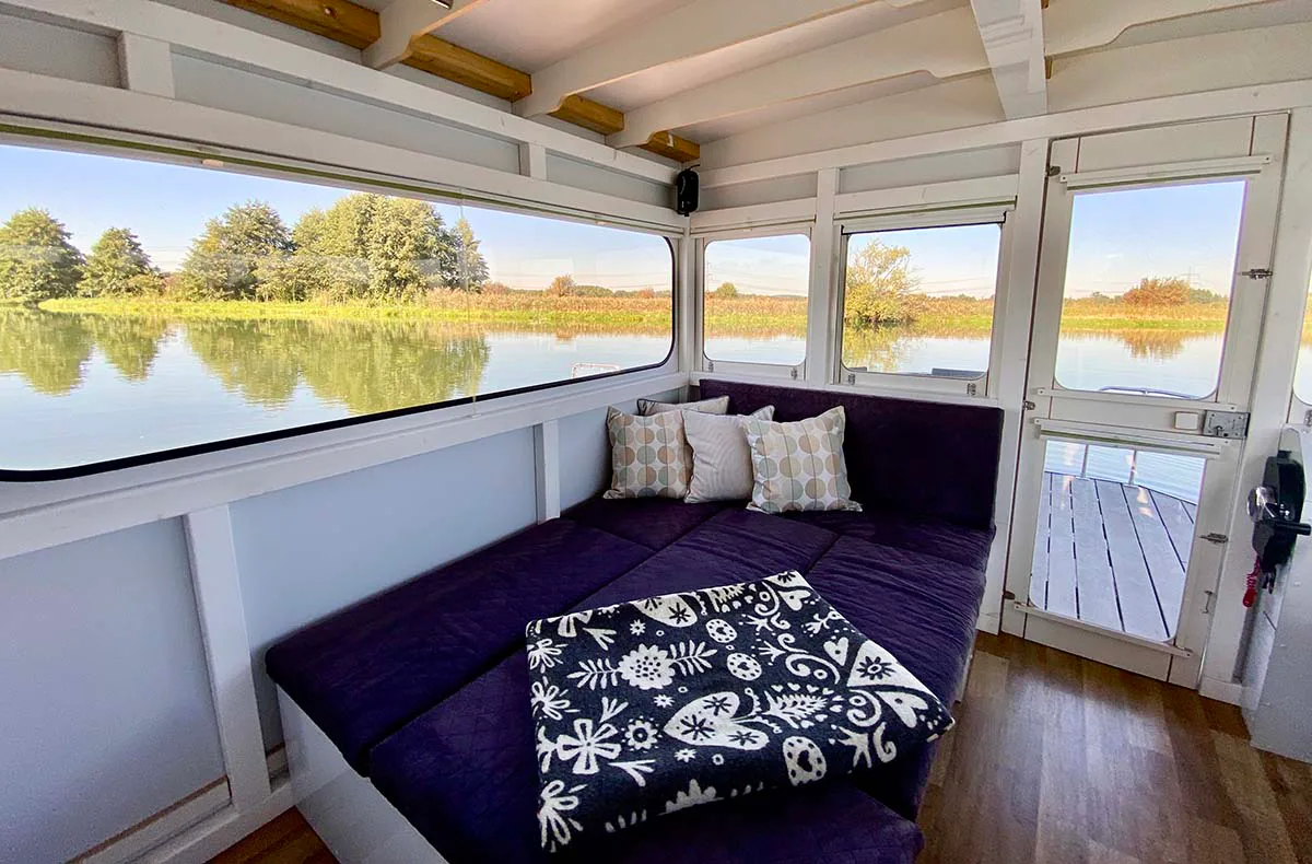 Übernachtung im fahrbaren Hausboot auf der Havel für 2 (2 Nächte) - 4
