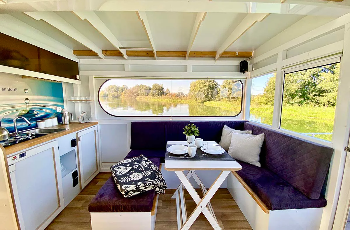Übernachtung im fahrbaren Hausboot auf der Havel für 2 (2 Nächte) - 5