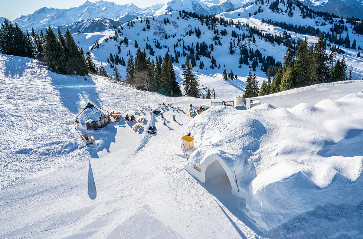 Übernachtung im Romantik-Iglu Gstaad für 2 (1 Nacht) - 2