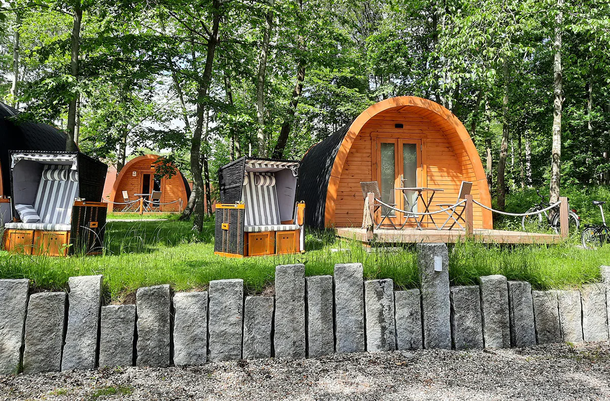 Übernachtung im Premium Pod am Wasser Silberstedt für 2 (2 Nächte) - 2