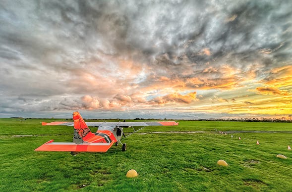 Ultraleichtflugzeug Rundflug Taucha