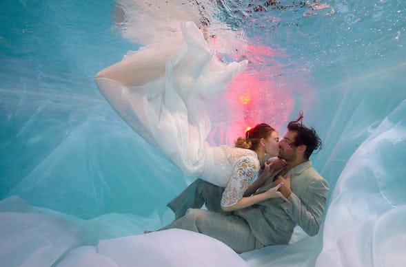 Unterwasserfotoshooting Fürth (2 Personen)