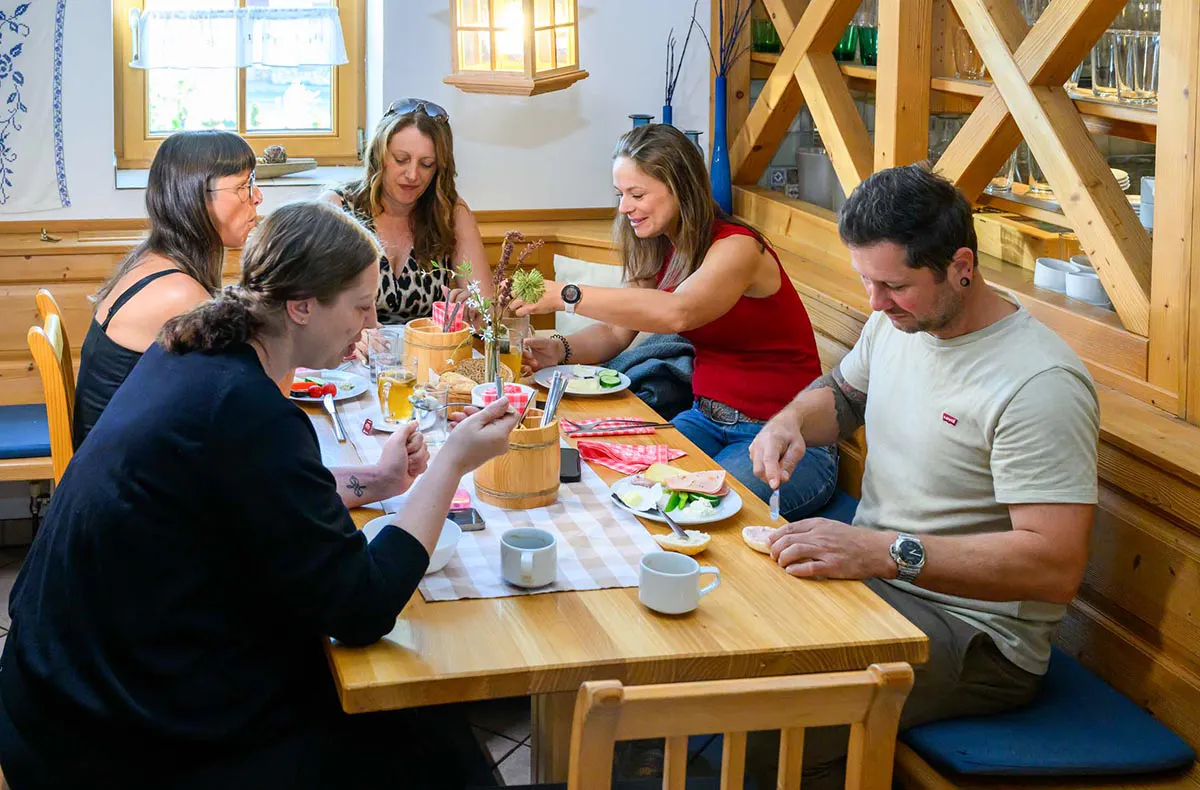 Urlaub mit Freunden im Weinfass Grub an der March - 7