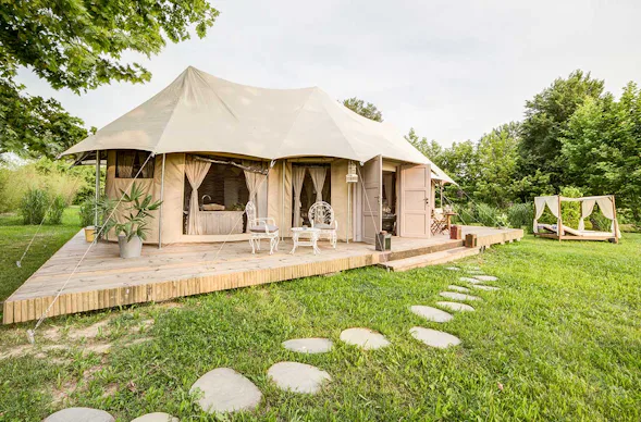 Glamping in Mirano, Venedig für 2 (1 Nacht)