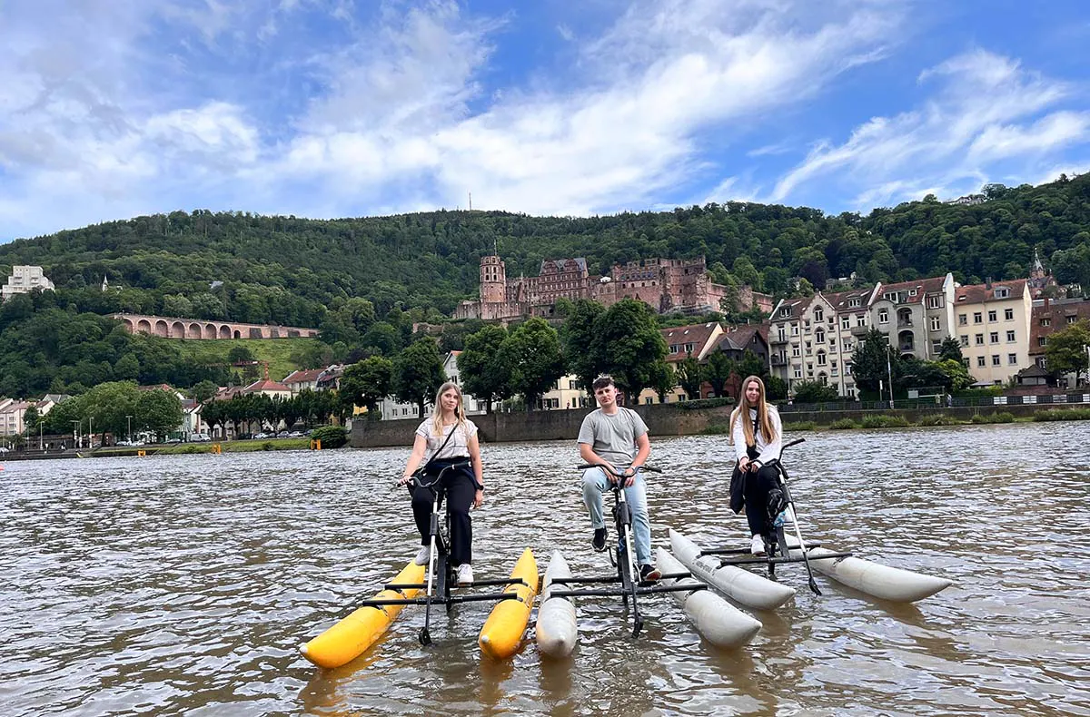 Waterbike fahren Heidelberg - 3