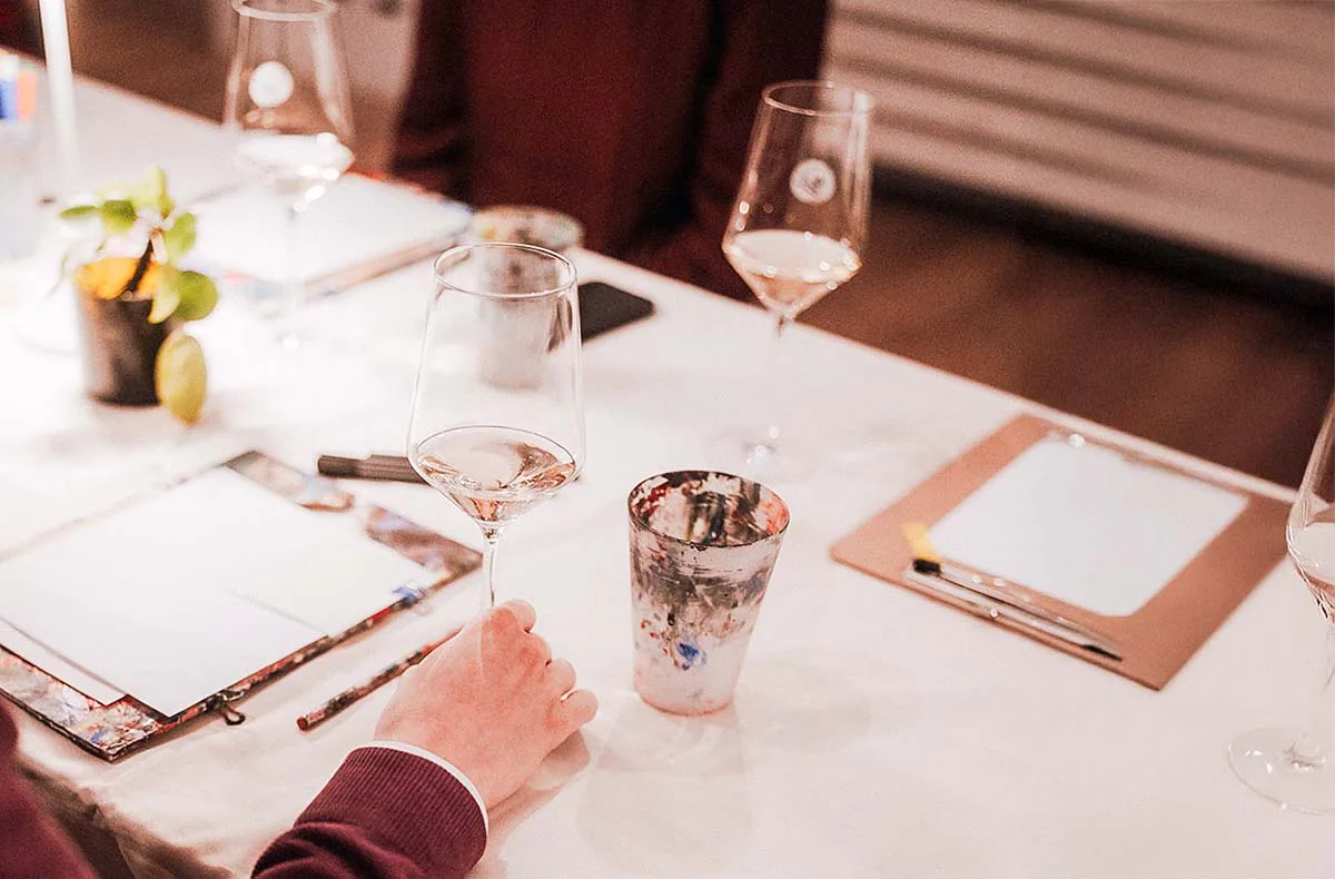 Weinetikett gestalten mit Wine Tasting Frankfurt (Nordend) - 2