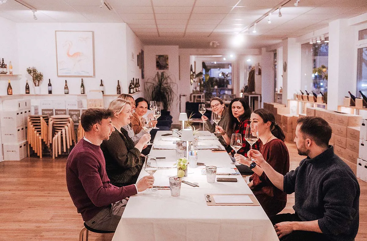 Weinetikett gestalten mit Wine Tasting Frankfurt (Nordend) - 4