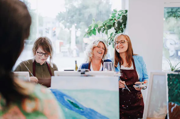 Wine, Paint & Piano Hamburg